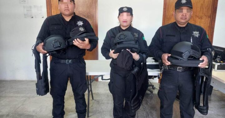 Entrega SSPT equipo táctico a Guardia Estatal en Ciudad Victoria y Tula