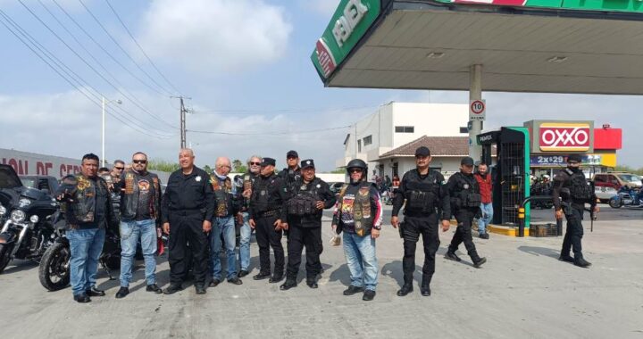 Resguarda Guardia Estatal caravana internacional de motociclistas
