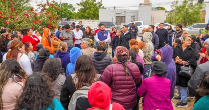 Trabaja Gobierno de Carlos Peña Ortiz con «Acción y Conciencia» en fraccionamiento Halcón