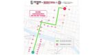 Aviso por cierre de vialidades, desfile del Día del Trabajo