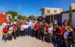 Llevó Gobierno de Carlos Peña Ortiz bienestar y seguridad sanitaria a familias de Hacienda Las Fuentes