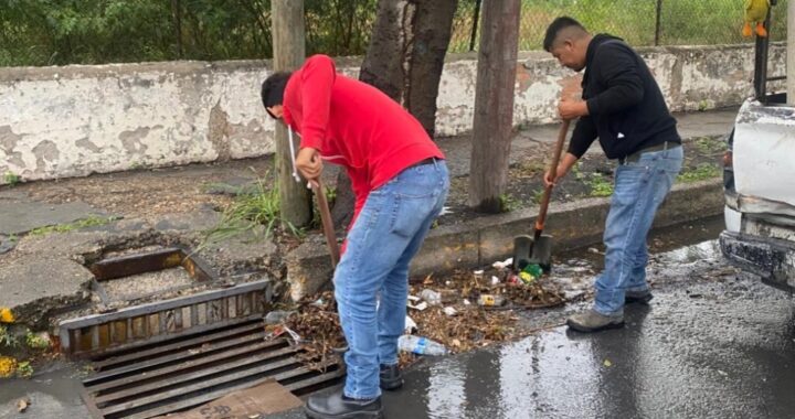 Atiende COMAPA encharcamientos tras recientes precipitaciones