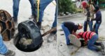 Realizó COMAPA limpieza de pozos sanitarios en Puerta del Sol