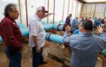 Supervisa Gerente General de COMAPA atención a reparación de fuga en planta Pastor Lozano