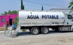 Abastece COMAPA de Reynosa con camiones cisterna a colonias del Sector Granjas