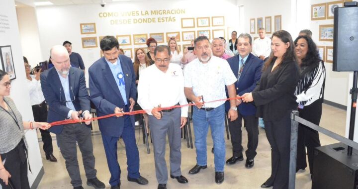 Inaugura ITM y Consulado de México en Houston, muestra que da voz a la niñez migrante tamaulipeca