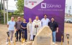 Colocó Carlos Peña Ortiz primera piedra del centro comercial Distrito Zafiro en Reynosa