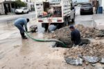 Reparó COMAPA fugas de agua potable en distintos sectores de la ciudad