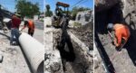 Inicia COMAPA rehabilitación de drenaje sanitario en la colonia Marte R. Gómez
