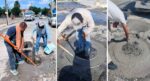 Realizó COMAPA reemplazo y reposición de brocales en distintos sectores de la ciudad