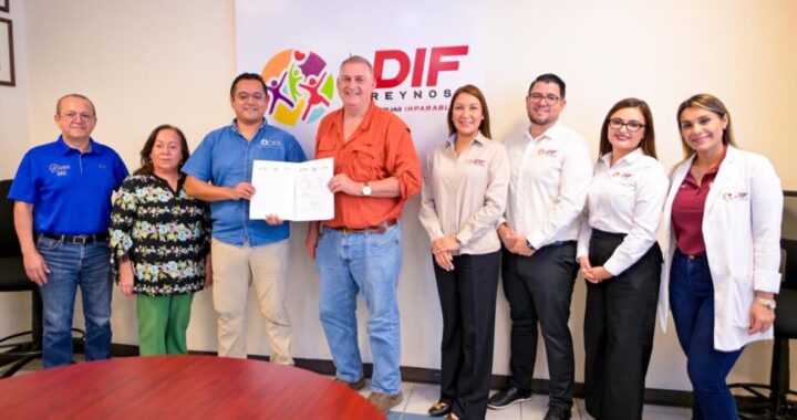 Fortalece DIF-Reynosa alianzas para el cuidado de la salud visual