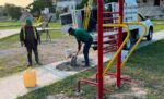 Instala Gobierno de Reynosa equipos ejercitadores en la colonia Tamaulipas