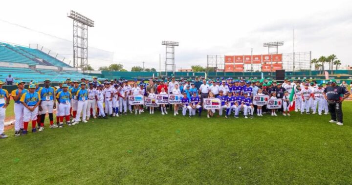 Inauguró Carlos Peña Ortiz la Serie Latinoamericana de Ligas Pequeñas 2026 en Reynosa
