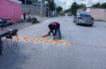 Mejora Gobierno de Carlos Peña Ortiz seguridad vial con instalación de boyas de tráfico
