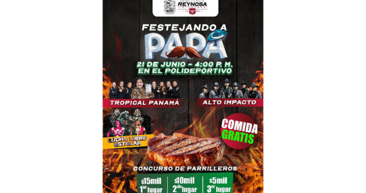 «Festejando a Papá»; disfruta hoy a Tropical Panamá en el Polideportivo Reynosa
