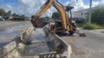 Efectuó Gobierno de Reynosa desazolve de drenes en Balcones de Alcalá y Arboledas