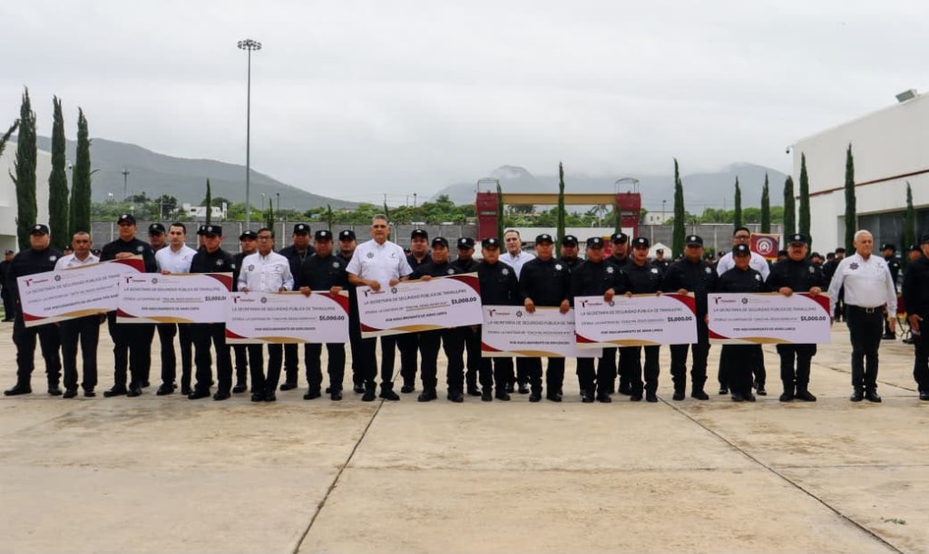 Realiza SSPT séptima entrega de estímulos económicos por aseguramiento de armas