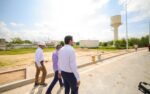 Supervisó Carlos Peña Ortiz rehabilitación del bordo de contención del Canal Rodhe