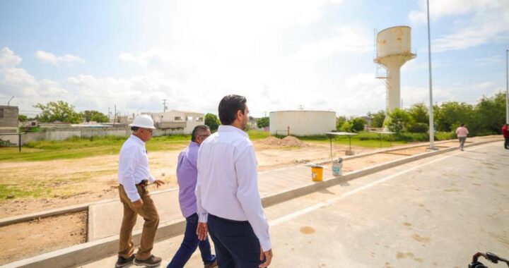 Supervisó Carlos Peña Ortiz rehabilitación del bordo de contención del Canal Rodhe