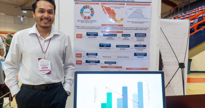 Alumnos de la UAT crean modelo de IA para optimizar la generación de energía solar