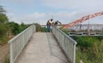 Realiza Gobierno de Reynosa mantenimiento de puente peatonal en Voluntad y Trabajo