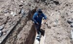 Reparó COMAPA fuga de agua potable en colonia Granjas Económicas