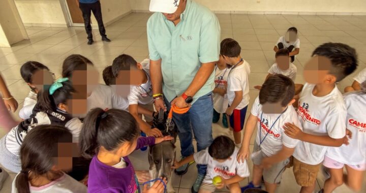 Promueve Gobierno de Carlos Peña Ortiz cuidado de mascotas entre la niñez de la UAT
