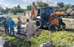 Atiende COMAPA fuga de agua potable en Riberas de Rancho Grande