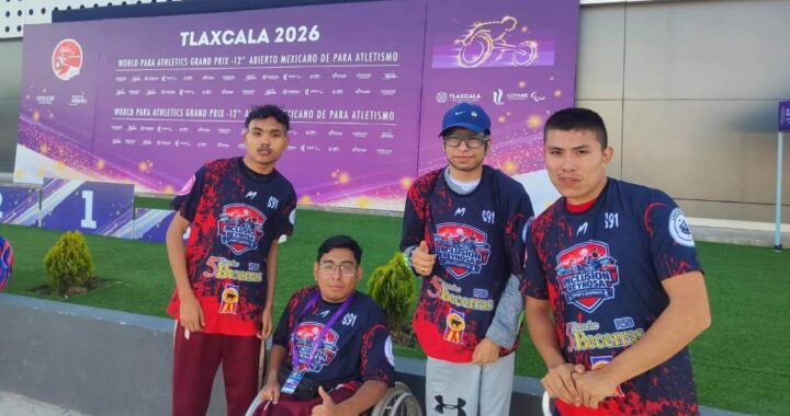 Excelentes resultados del Equipo de Deporte Adaptado en el World Para Athletics Grand Prix Tlaxcala