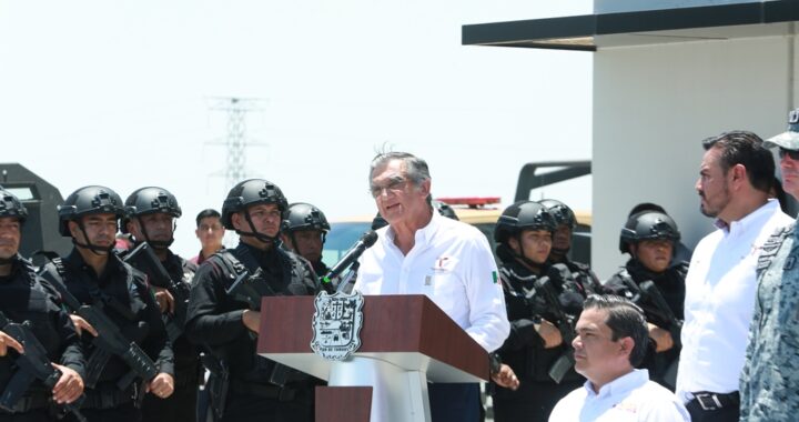 Tamaulipas hace su parte para tener una frontera segura: Américo Villarreal