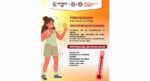Emite Gobierno de Carlos Peña Ortiz recomendaciones ante ola de calor