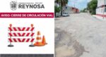 Cierre temporal de vialidad