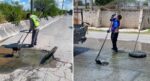 Atendió COMAPA limpieza de pozos de visita en distintos sectores de la ciudad