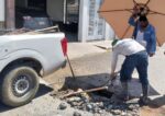 Da seguimiento COMAPA a reportes de fugas de agua potable en diferentes sectores