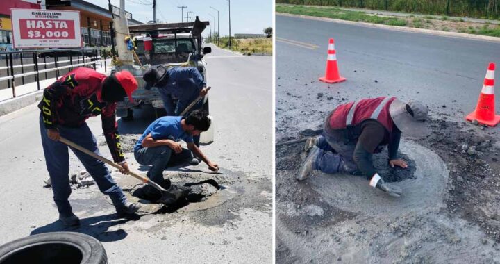 Fortalece COMAPA seguridad vial con instalación y reemplazo de brocales