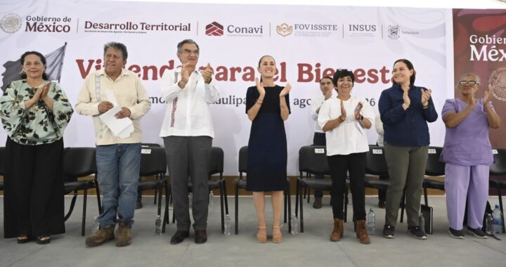 Con la entrega de viviendas se hace justicia a quienes menos tienen: Claudia Sheinbaum