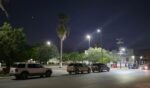 Instaló Municipio luminarias Led en plaza pública de Rancho Grande