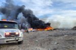 Sofocó PCyB incendio del basurero Las Anacuas