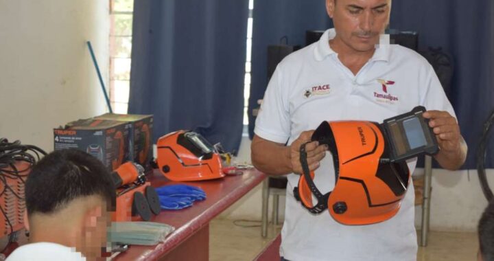 Fortalecen reinserción social de adolescentes con capacitación en soldadura