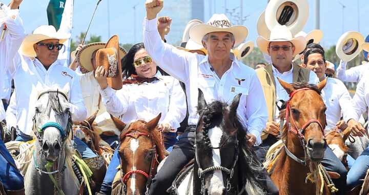 Tamaulipas cabalga unido por la soberanía y la transformación de México