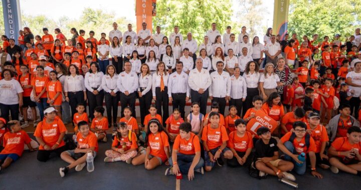 Inaugura el rector Dámaso Anaya campamento científico infantil de la UAT en el Campus Victoria
