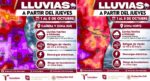 Protección Civil Tamaulipas mantiene vigilancia ante periodo de lluvias y el ingreso del primer frente frío de la temporada