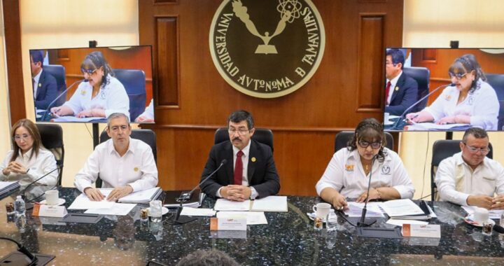 Destaca rector Dámaso Anaya avances institucionales de la UAT ante el Patronato Universitario
