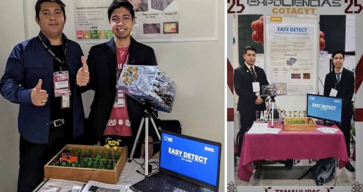Estudiante de la UAT gana medalla de plata en Malasia con radar agrícola innovador