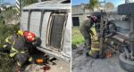 Implementan elementos de PCyB sus habilidades para el rescate vehicular