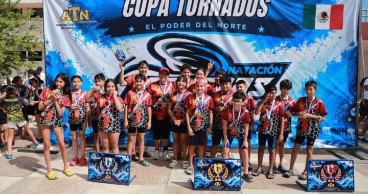 Destaca Equipo Dragones IMD en la Copa Tornados de Natación