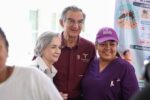 Américo y María de Villarreal acercan servicios de salud a las familias a través de Lazos del Bienestar