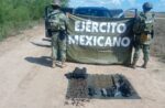 Asegura Ejército armas, cartuchos y vehículo en Río Bravo
