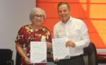 Formalizan ITAVU y Ayuntamiento de Aldama, acciones para brindar vivienda digna a familias de este municipio