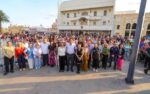 Inauguró Carlos Peña Ortiz Monumental Altar en la plaza principal de Reynosa
